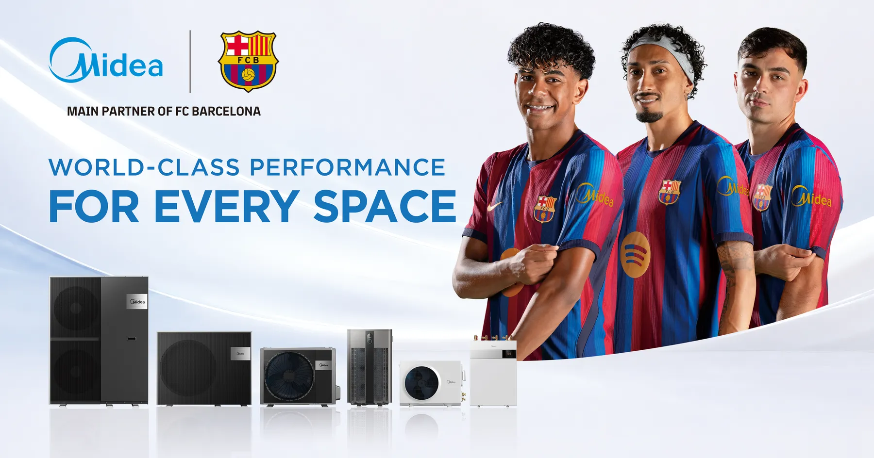 Midea on FC Barcelona peasponsor