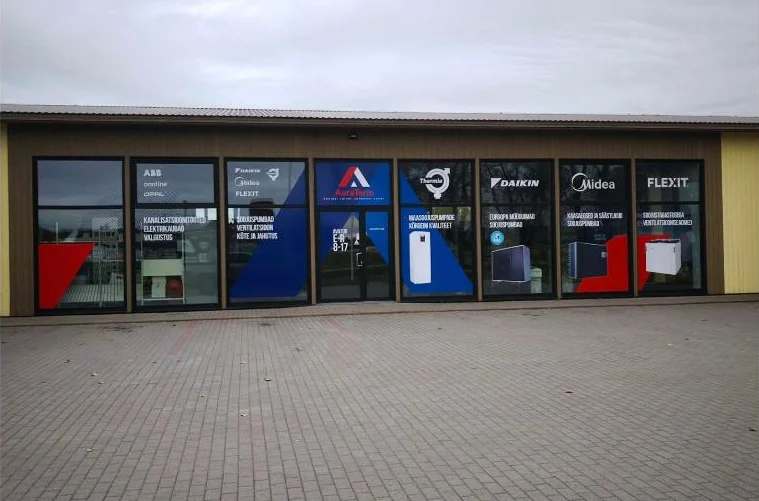 AuraTermi salong Polvas, Tartu mnt 6